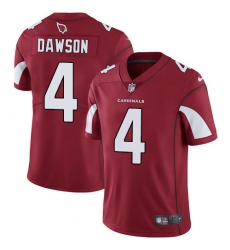 Men's Nike Arizona Cardinals #4 Phil Dawson Red Team Color Vapor Untouchable Limited Player NFL Jersey