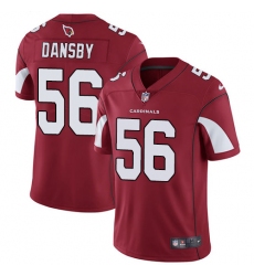 Youth Nike Arizona Cardinals #56 Karlos Dansby Red Team Color Vapor Untouchable Limited Player NFL Jersey