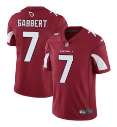 Men's Nike Arizona Cardinals #7 Blaine Gabbert Red Team Color Vapor Untouchable Limited Player NFL Jersey