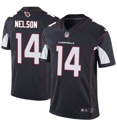 Men's Nike Arizona Cardinals #14 J.J. Nelson Black Alternate Vapor Untouchable Limited Player NFL Jersey