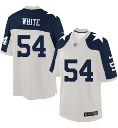 Men's Nike Dallas Cowboys #54 Randy White Limited White Throwback Alternate NFL Jersey