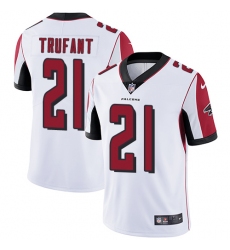 Men's Nike Atlanta Falcons #21 Desmond Trufant White Vapor Untouchable Limited Player NFL Jersey