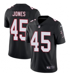 Men's Nike Atlanta Falcons #45 Deion Jones Black Alternate Vapor Untouchable Limited Player NFL Jersey