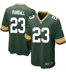 Men's Nike Green Bay Packers #23 Damarious Randall Game Green Team Color NFL Jersey