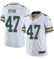 Men's Nike Green Bay Packers #47 Jake Ryan White Vapor Untouchable Limited Player NFL Jersey