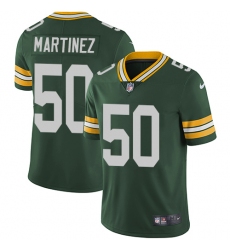 Men's Nike Green Bay Packers #50 Blake Martinez Green Team Color Vapor Untouchable Limited Player NFL Jersey