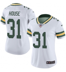 Women's Nike Green Bay Packers #31 Davon House White Vapor Untouchable Limited Player NFL Jersey