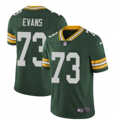 Youth Nike Green Bay Packers #73 Jahri Evans Green Team Color Vapor Untouchable Limited Player NFL Jersey