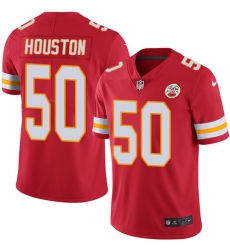 Youth Nike Kansas City Chiefs #50 Justin Houston Red Team Color Vapor Untouchable Limited Player NFL Jersey