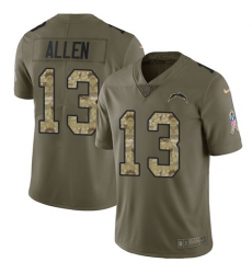 Youth Nike Los Angeles Chargers #13 Keenan Allen Limited Olive/Camo 2017 Salute to Service NFL Jersey Youth Nike Los Angeles Chargers #13 Keenan Allen Limited Olive/Camo 2017 Salute to Service NFL Jersey